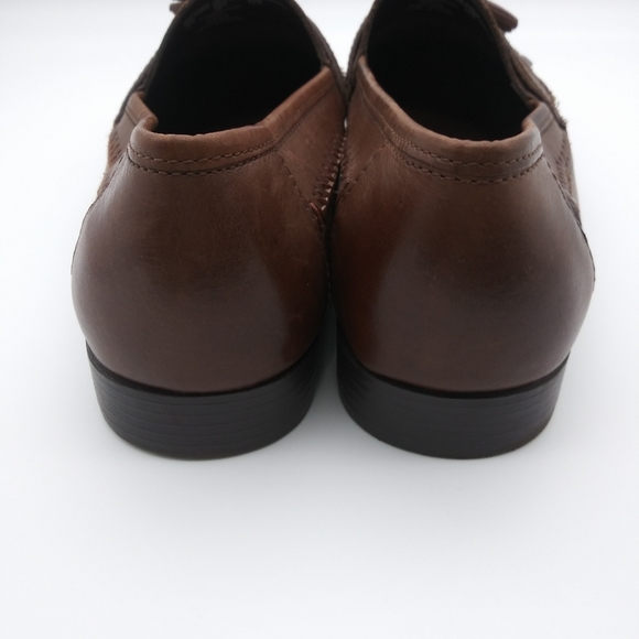 Giorgio Brutini Brown Loafers w/Tassels US 9EE - Picture 7 of 9